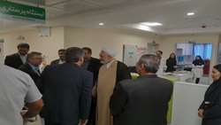 بازدید بازرس کل استان خراسان رضوی از بیمارستان شهید هاشمی‌نژاد مشهد به مناسبت روز پرستار